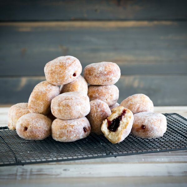 Sugared Jam Ball Doughnut | baked goods | Kara Foodservice