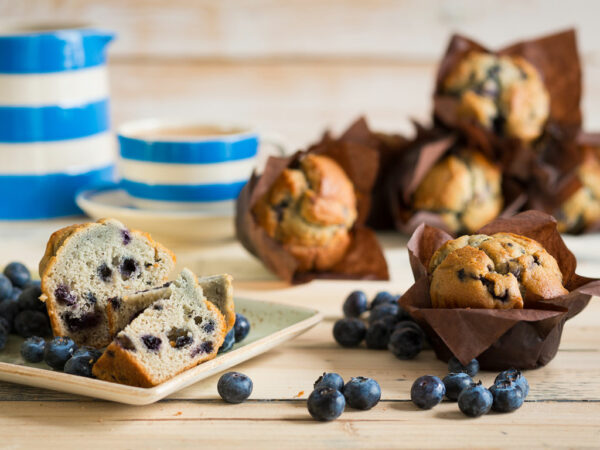 Wholesale Muffins | Blueberry Tulip Muffin | Kara Foodservice