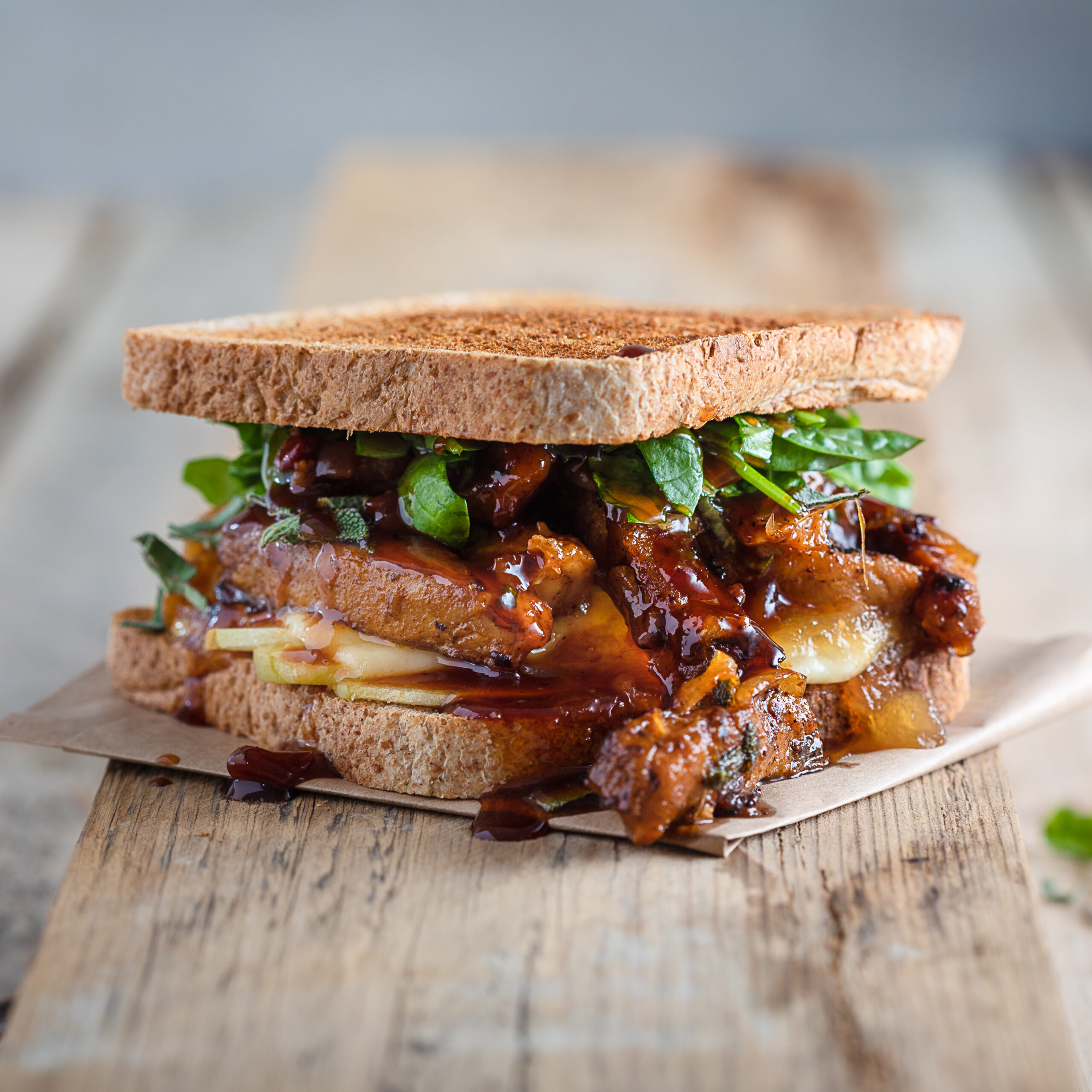 Maple Glazed Rib Sandwich | Wholesale Bread | Kara Foodservice