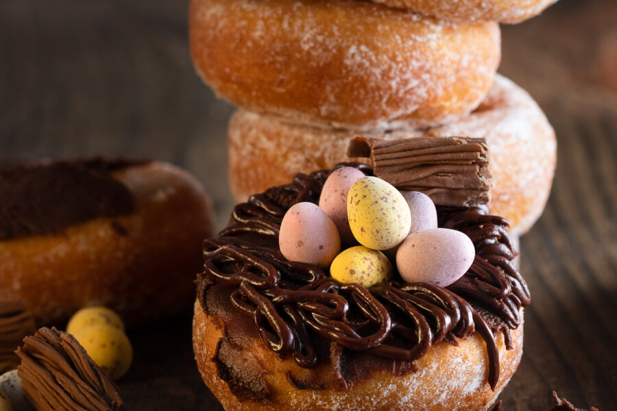 Simple Easter Donuts