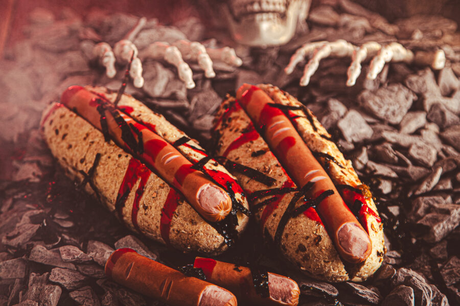 Frightful Hot Dog Fingers